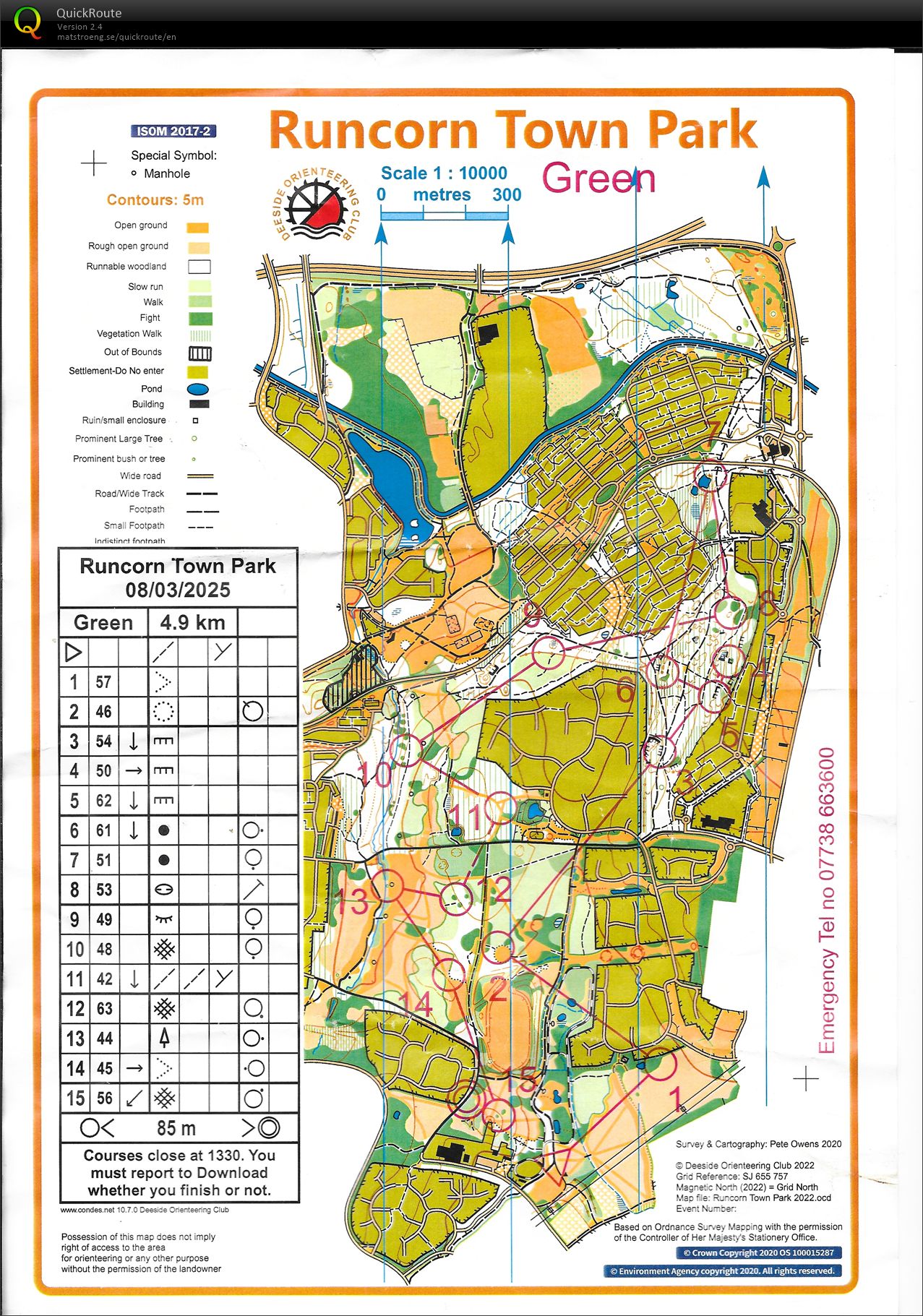 Deeside Spring series (2025-03-08)